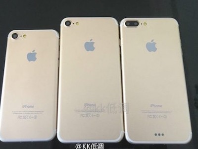  Bộ ba iPhone 7 với camera kép tiếp tục lộ diện