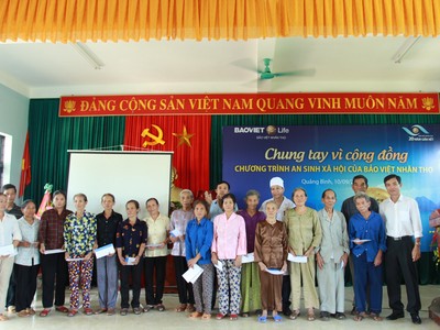 Chương trình “Chung tay vì cộng đồng 2016” đến với Quảng Bình
