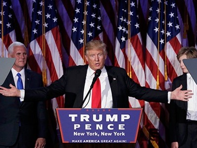 Tổng thống đắc cử Mỹ Donald Trump. Ảnh: Reuters