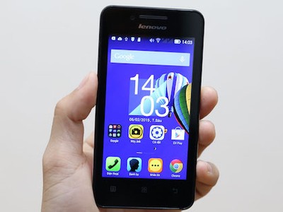 Lenovo A319, một mẫu smartphone cài firmware chứa phần mềm độc hại.