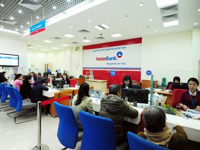 Lợi nhuận trước thuế hợp nhất năm 2016 của VietinBank ước đạt 8.250 tỷ đồng