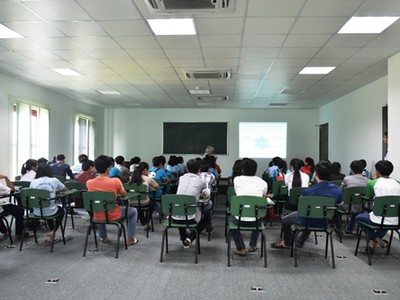 Sinh viên khoa Y trường Đại học Tân Tạo. Ảnh: ttu.edu.vn