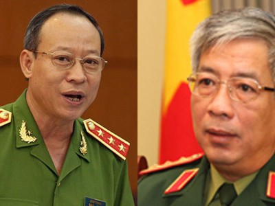 Bổ nhiệm lại 2 Thứ trưởng thuộc Bộ Quốc phòng và Bộ Công an