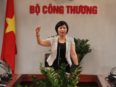 Thứ trưởng Bộ Công thương Hồ Thị Kim Thoa
