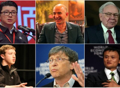 Những tỷ phú giỏi kiếm tiền nhất năm 2016