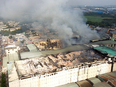 Thủ tướng yêu cầu điều tra làm rõ nguyên nhân vụ cháy Công ty Kwong Lung - Meko
