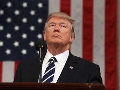 Tổng thống Mỹ Donald Trump. Ảnh:AFP
