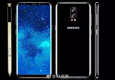 Galaxy Note 8 có thể có thiết kế như Galaxy S8 nhưng đi kèm camera kép và bút S Pen.