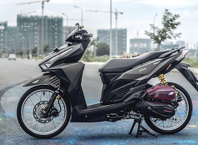 Honda Vario độ tại Sài Gòn. Ảnh:Đôn Nguyễn.