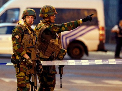 Cảnh sát Bỉ đã tiêu diệt kẻ tấn công. Ảnh:Reuters