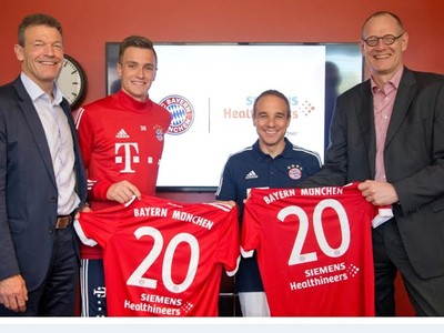 Siemens Healthineers là đối tác về giải pháp y tế chính thức của Câu lạc bộ bóng đá Bayern Munich