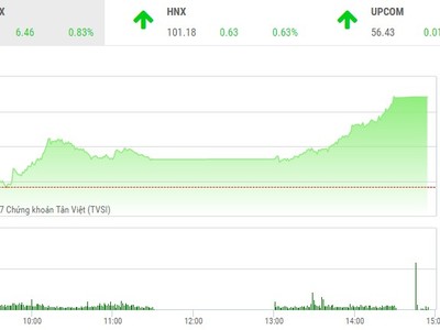 Phiên chiều 31/7: VN-Index bay cao, nhiều mã nhỏ bị bán tháo