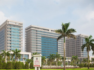 Công trình Trụ sở Bộ Ngoại giao sử dụng sản phẩm vách nhôm kính lớn của Eurowindow