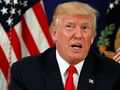 Tổng thống Mỹ Donald Trump. Ảnh:Reuters. 