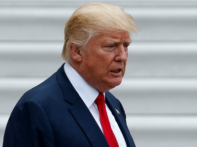 Tổng thống Mỹ Trump. Ảnh:Reuters.