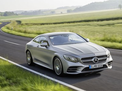 S-class coupe 2018 tăng sức mạnh so với phiên bản hiện hành.