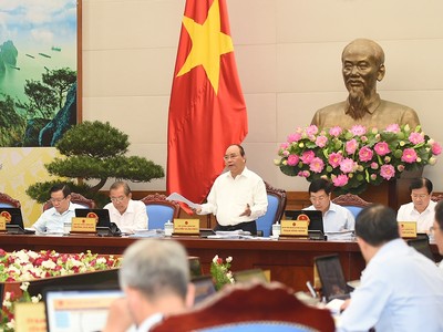 Phiên họp Chính phủ thường kỳ tháng 9. - Ảnh: VGP/Quang Hiếu