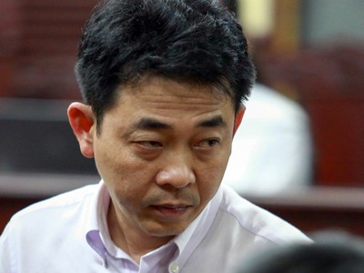 Cựu chủ tịch VN Pharma sau khi bị bắt giam. Ảnh:Thành Nguyễn.