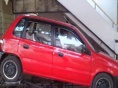 Giải pháp đỗ xe siêu tiết kiệm cho nhà mặt phố