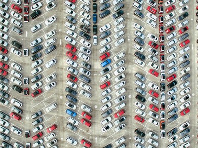 Bãi đỗ ôtô nghìn chỗ của những tài xế 'kỷ luật thép'