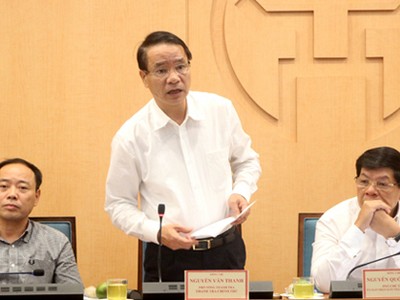 Phó tổng Thanh tra chính phủ Nguyễn Văn Thanh phát biểu tại buổi công bố kết luận. Ảnh:Báo Thanh Tra.