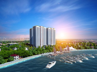 Phối cảnh dự án  Samsora Riverside.
