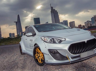 Kia K3 độ phong cách Maserati GranTurismo MC Stradaletại Sài Gòn.