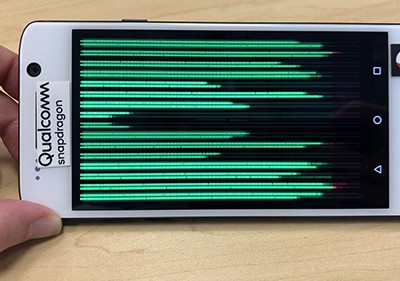 Thiết bị thử nghiệm sức mạnh của Snapdragon 845.