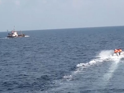 Liên tiếp bắt giữ 600.000 lít dầu buôn lậu trên biển  