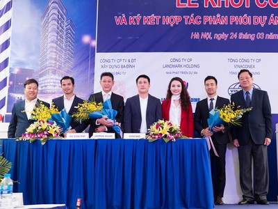  Landmark Holding ký kết hợp tác với các đơn vị phân phối.