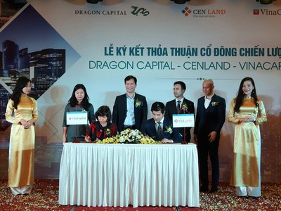 Dragon Capital và Vina Capital là hai cổ đông chiến lược của CENLAND