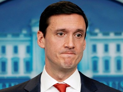 Cố vấn An ninh nội địa Tom Bossert hồi năm 2017. Ảnh:Reuters.