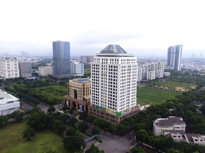 Golden King tọa lạc ngay trung tâm tài chính Phú Mỹ Hưng, quận 7.