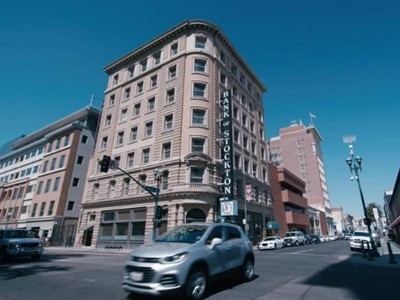 Một góc thành phố Stockton (California, Mỹ). Ảnh:CNN