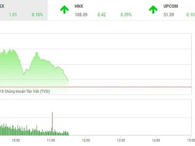 Phiên sáng 9/8: Được Thaco bơm tiền, cổ phiếu của bầu Đức nổi sóng