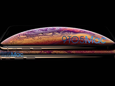 Hình ảnh iPhone Xs được 9to5mac chia sẻ.