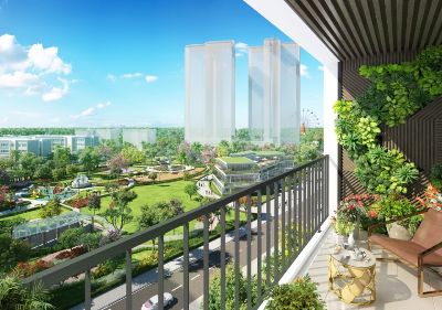 Tầm view đắt giá từ mỗi căn hộ tại Eco-Green Saigon