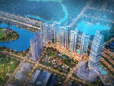 Phối cảnh tổng thể dự án Eco Green Saigon