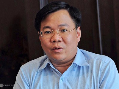 Ông Tề Trí Dũng trước lúc bị bắt. Ảnh:Hữu Khoa.