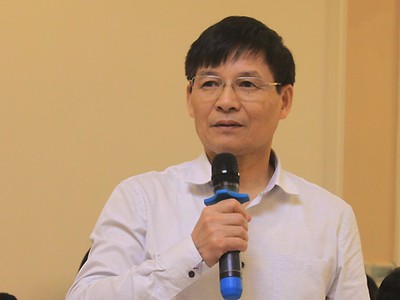 Ông Trương Văn Cẩm, đại diện Hiệp hội Dệt may Việt Nam. Ảnh:Anh Duy.