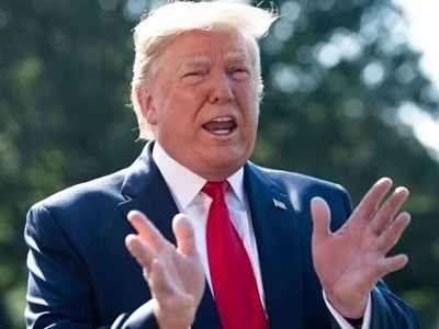 Tổng thống Mỹ Trump tại Nhà Trắng ngày 1/8. Ảnh: AFP.