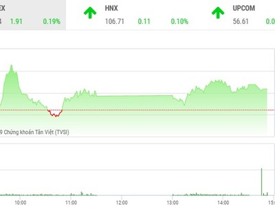 Phiên chiều 5/11: Dòng tiền ngập ngừng, VN-Index vẫn chinh phục đỉnh cũ
