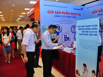 VietinBank cung cấp nhiều dịch vụ chất lượng cao cho các bệnh viện