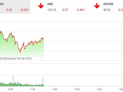Giao dịch chứng khoán sáng 9/9: Lực cầu bắt đáy hãm đà rơi thị trường 