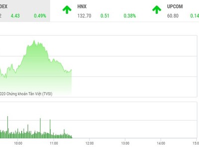 Giao dịch chứng khoán sáng 23/9: Ồ ạt chốt lời TTA, VN-Index cán mốc 910 điểm