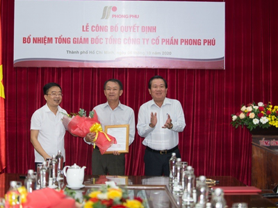 Tổng công ty cổ phần Phong Phú có tân Tổng giám đốc