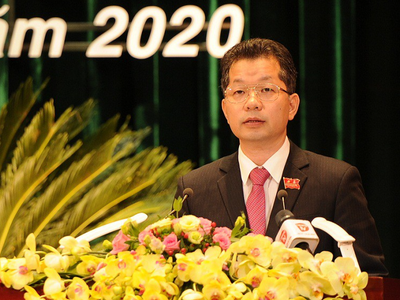 Ông Nguyễn Văn Quảng, Bí thư Thành ủy Đà Nẵng nhiệm kỳ 2020 - 2025.