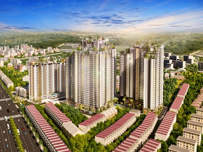 Kiến trúc châu Âu sang trọng của khu căn hộ phức hợp Legend Complex.