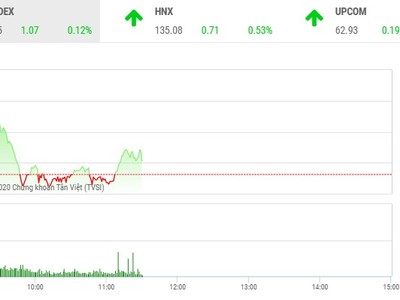 Giao dịch chứng khoán sáng 30/10: VIC và HDB khởi sắc giúp VN-Index giữ được sắc xanh