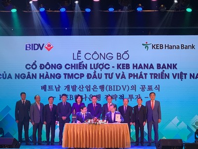 Vốn Hàn sẽ còn chọn ngân hàng Việt